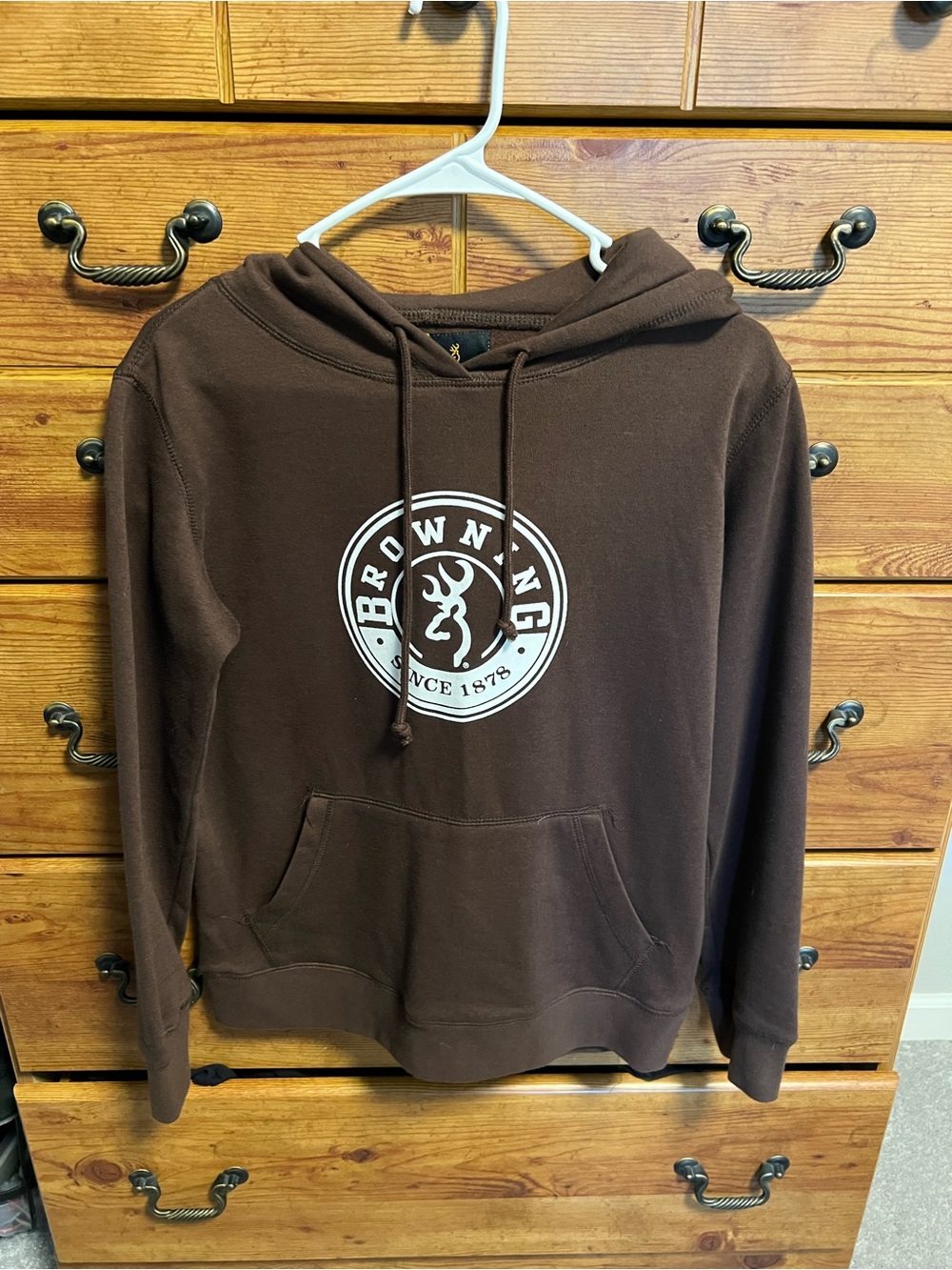 Browning women’s  Brown Hooded Sweatshirt small